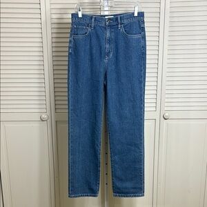 NWT Favorite Daughter Valentina Super High Rise Straight Palma Jeans Size 30
